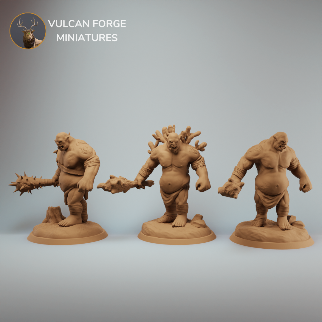 Ogre marauder dnd miniatures - PRE SUPPORTED
